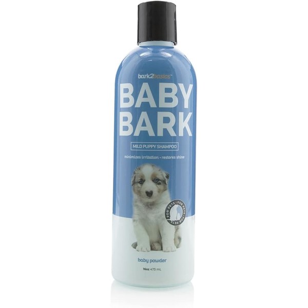 Bark2Basics Baby Bark Puppy Shampoo for Dogs, 16 oz -