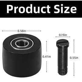 3037PAS Pneumatic Belt Sander Bearing Fits for Astro Pneumatic Tool Pulley Assembly- Steel - Inc 1,2,3,61-2 Pcs