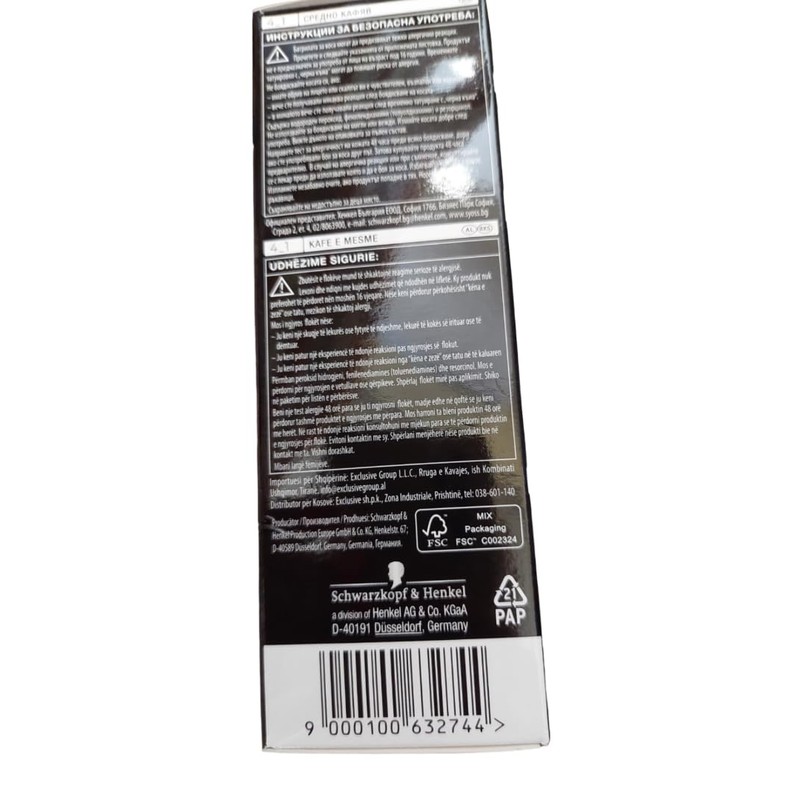 Syoss Hair Colour, 4-1 Medium Brown, Pack of 3 (3