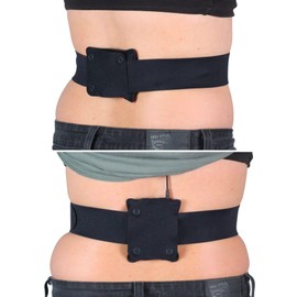 URSA Popper Pouch - Discreet & Versatile Transmitter Pouch – Secure Popper Design for Horizontal & Vertical Rigging – Multiple Sizes & Colours (Black, Large)