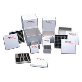 Argos R3016A White Cryo/Freezer Box without Dividers, 5-1/4" Length x 5-1/4" Width x 3" Height