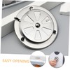 WOONEKY Modern Style Oven Air Vent Covers Stainless Steel Vent