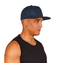 STARK SOUL Urban Legend Stylish Snapback Cap for Men and Women, One Size: Head Circumference 56-60 cm, navy