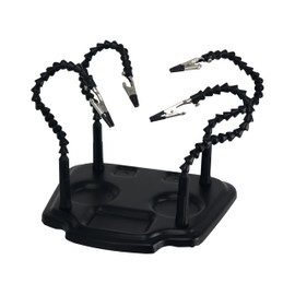 DAYTOOLS Soldering Aid LH-11M | 4 Flexible Gooseneck Arms | Insulated Alligator Clips | Robust Metal Base | Precision Tool for Soldering, Painting and Crafts