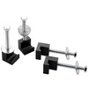J Hook Crossover Tool Box Mounting Clamps for Pickup Truck