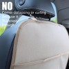 pefirst Kick Mat Back Seat Protector Waterproof Leather Car Seat