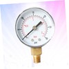 TEHAUX 2pcs Psi Npt Pressure Gauge High Compressor Gauge Compact