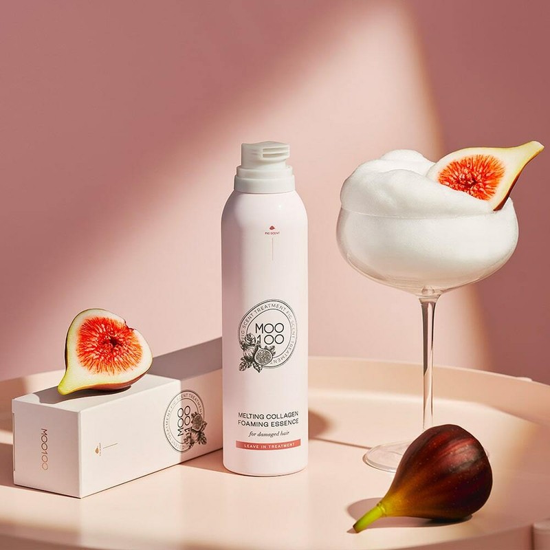 MOO100 Melting Collagen Foaming Essence 200mL - MOO100 Melting Collagen