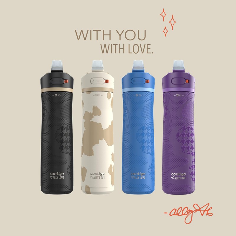 Contigo x Ally Love Ashland Chill 2.0, Stainless Steel, Spill
