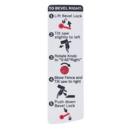 Bosch Parts 1609B00548 Label