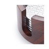 Mary Jurek Kenya Rosewood Coaster (Set of 6)