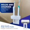 HOYT DESIGN Electric Toothbrush Holder, Wall Mount, Compatible with Oral-B,
