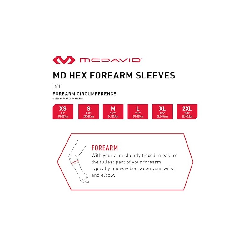 McDavid 651 - Protector de antebrazo para HexPad