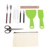 12 Pcs Vinyl Weeding Tools Set Scissors Tweezers Ruler Shovel
