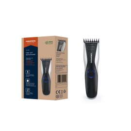 GRUNDIG MC6840 Haar-und Bartschneider, Akku/Netz, LED, Schwarz, Silber, Schnittlänge Bis 30 mm