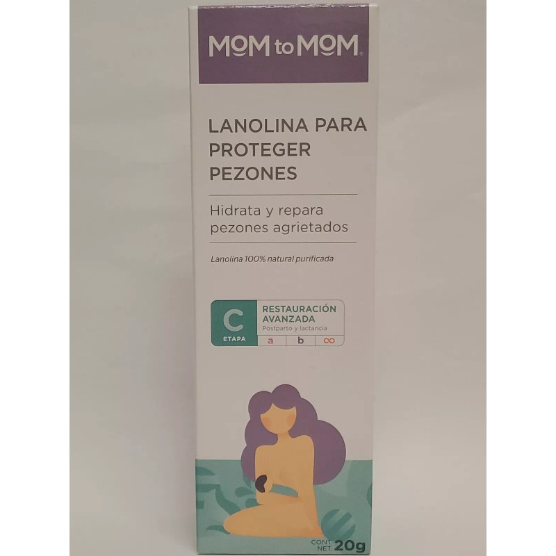 Mom to Mom Lanolina par Proteger Pezones Etapa: C Hidrata