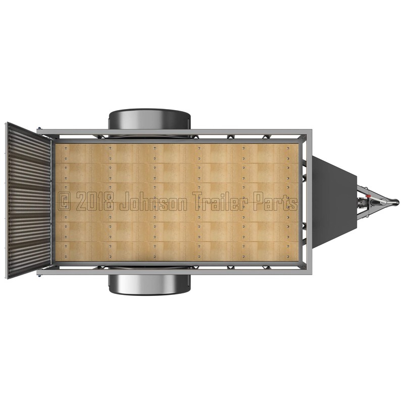 4′ x 8′ Utility Trailer Plans – 3,500 lb Capacity