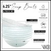 Vikko Soup Bowls, 6.5 Inch Salad Bowls, Glass Soup Bowls,