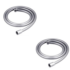 Magik 2-4 Pack 1.5m / 5 Ft Shower Hose Extra Long Bathroom Hand Held Flexible Tube (2 Pack)