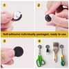 DIYMAG 90Pcs Magnets for Crafts 0.7 * 0.12inch Strong Adhesive