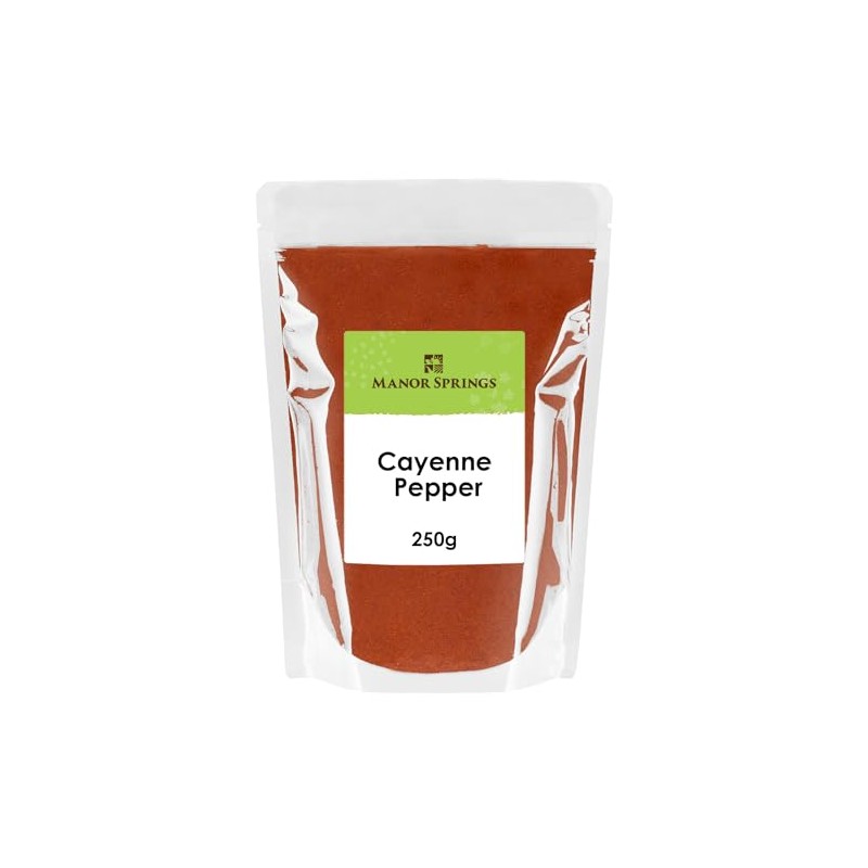 Cayenne Pepper 250g by Manor Springs