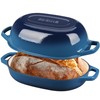 EDGING CASTING Enameled Cast Iron Dutch Oven Pot with Lid,