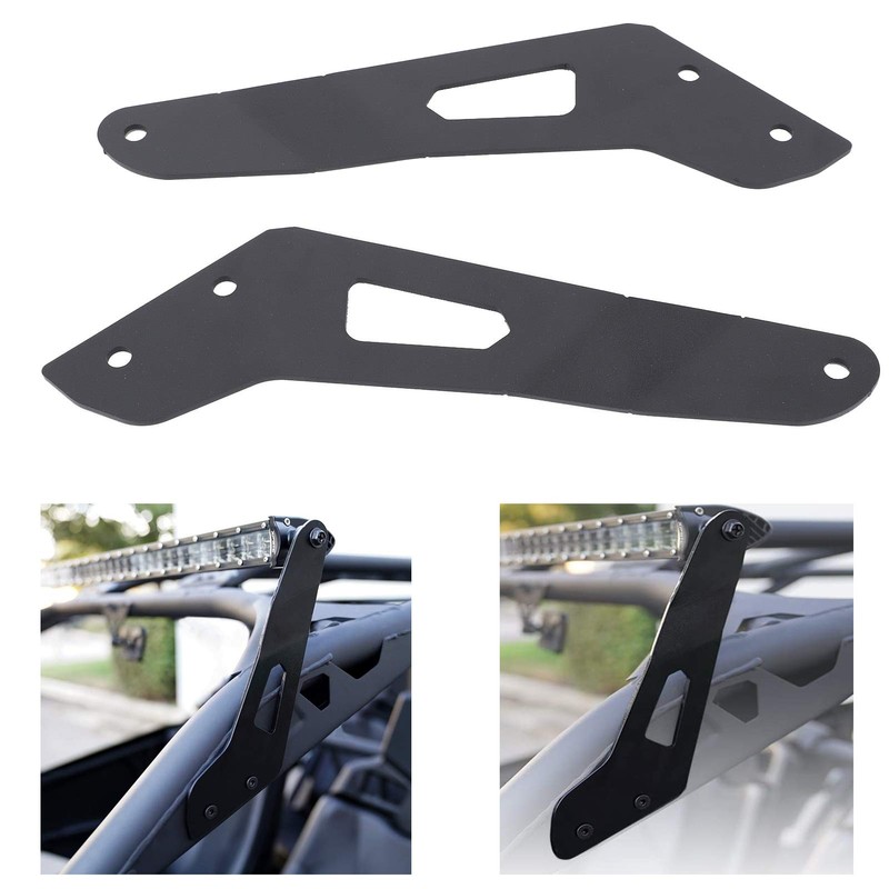 Terisass LED Light Bar Bracket Side Bracket Steel Accessories Suitable