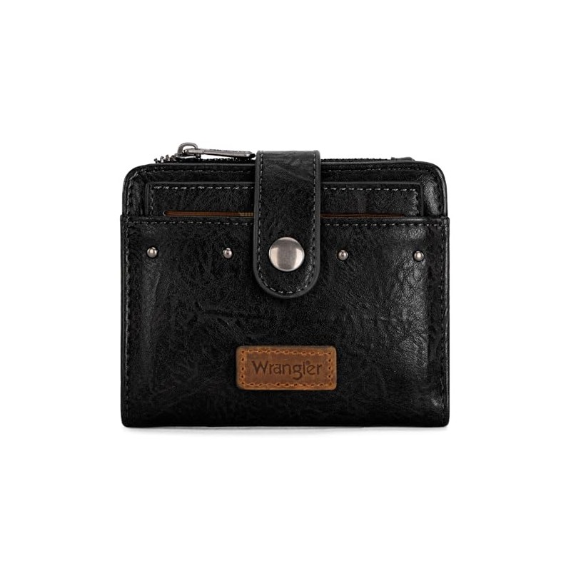 Wrangler - Cartera pequeña para mujer con ventana de identificación