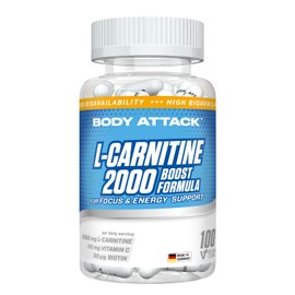 Body Attack L-Carnitine - 100 Capsules