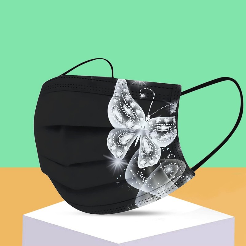 Mascarillas desechables 3 capas para mujer – 50 unidades cómodas