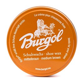 Burgol Shoe Wax - New Formula - Brown -