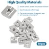 50 Piece T-Slot Nuts M3, Leryati T-Slot Blocks Set T-Slot