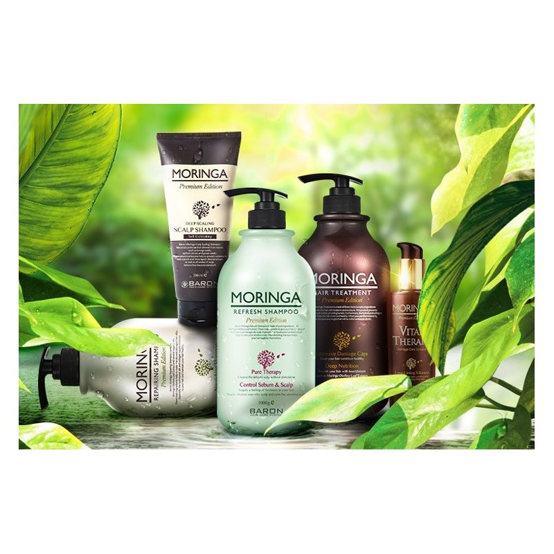 바론 모링가 헤어 트리트먼트, 1kg, 1개 Baron Moringa Hair Treatment,