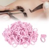 100 Anillos de Pegamento, Soporte de Pegamento para Extensión de