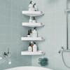 Sotfamily Plastic Shower Caddy Corner (For 90° Only), 4 Pack
