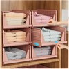 SNSLXH 5 Pack Stackable Closet Organizer Box, Multifunctional & Foldable