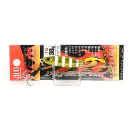 DUO PJA0126 Metal Jig Drag Metal Cast Tungsten 1.1 oz (30 g) Gold Zebra Glow Total Length: 1.7 inches (44 mm)