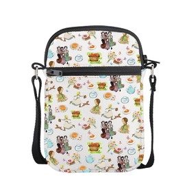 CMNIM Laura TV Show Gifts Little House Mini Crossbody Bag Prairie Fans Gifts Book Lover Gifts Laura Fans Shoulder Bag (Home is the nicest Mini CB)