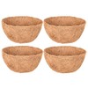 4pcs 20inch Round Coco Liner Coco Replacement Liner Basket (4,
