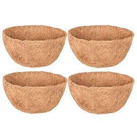 4pcs 20inch Round Coco Liner Coco Replacement Liner Basket (4, 20 inch)