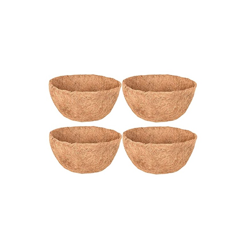 4pcs 20inch Round Coco Liner Coco Replacement Liner Basket (4,