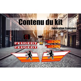 102 Twenty Sticker Kit for Decorating Your Peugeot Moped as in the Time