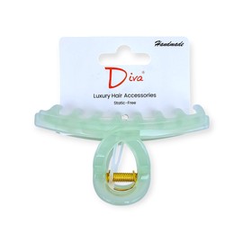 hair clips (French Grey, 9cm/3.5in)