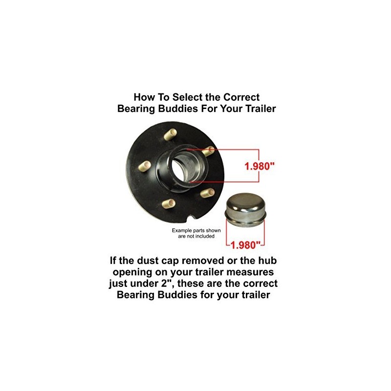 Bearing Buddy 42104 Stainless Steel Bearing Protector - 1.980" Diameter,