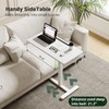 Gibbon Mounts Mobile Standing Desk, Pneumatic Adjustable Rolling Desk(31.5 Inches),