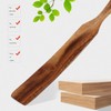 Wooden Spurtle Set Wood Cooking Utensils Non Stick Wood Cookware