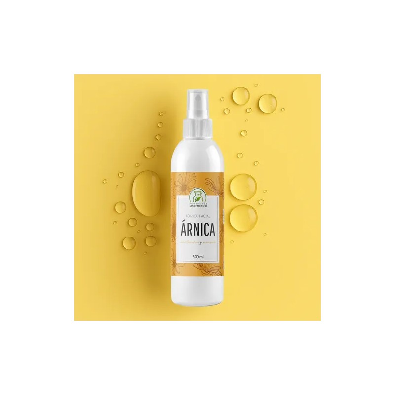 Tónico Facial De Árnica Repara, Equilbra Y Alivia 500 Ml
