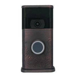 Garden Video Doorbell Cover (Ring 2nd Generation Compatible) (Oiled Bronze)