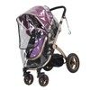 Glomora Breathable Pram Universal Rain Cover for Pushchair,Water Resistant and