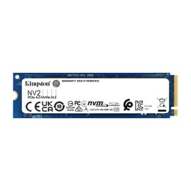 Kingston NV2 500G M.2 2280 NVMe Internal SSD | PCIe 4.0 Gen 4x4 | Up to 3500 MB/s | SNV2S/500G